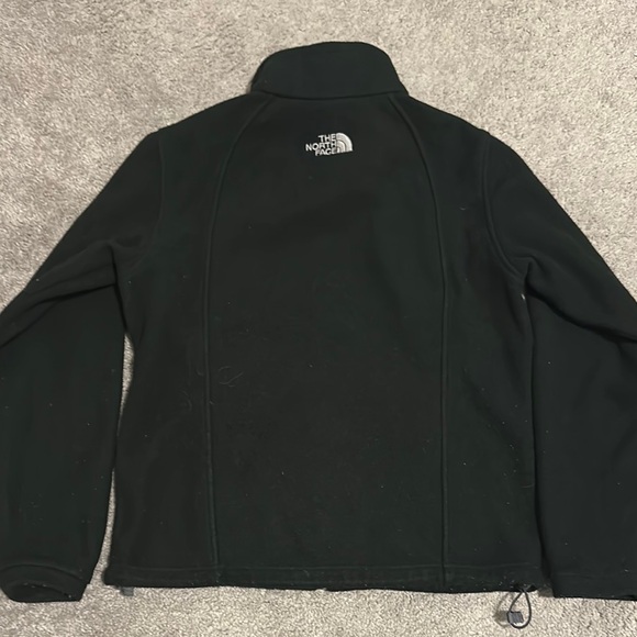 The North Face Womens Long Sleeve Full-Zip Up Fleece Jacket Black Size M - Picture 5 of 6